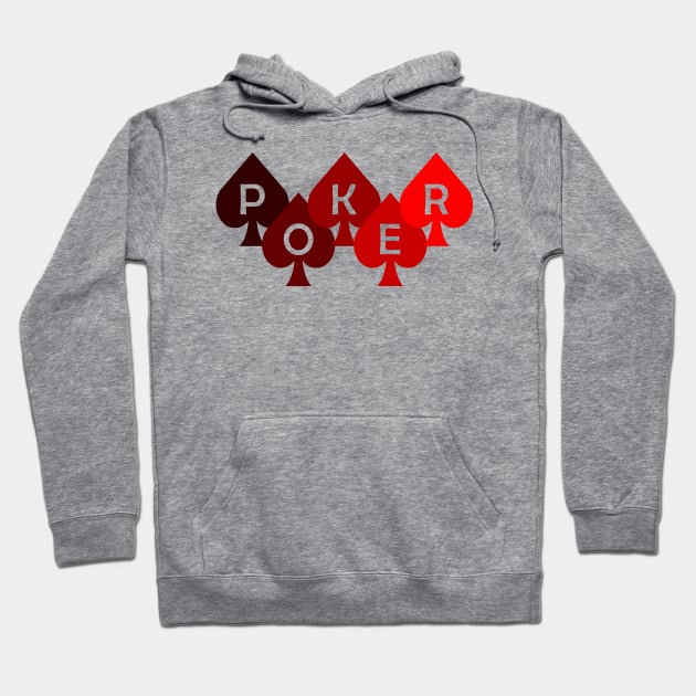 Poker Casino Saying Symbol Shirt Design Gift Hoodie by Bohnenkern